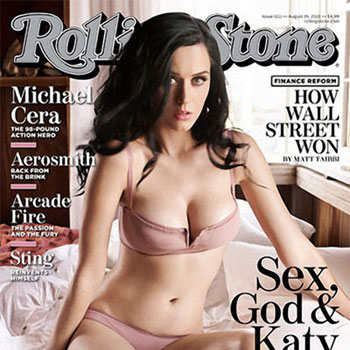 Сексуальная Кети Перри в фотосете для Rolling Stone (Фото)