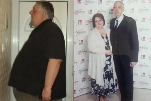 Британец сбросил 120 кг благодаря словам жены