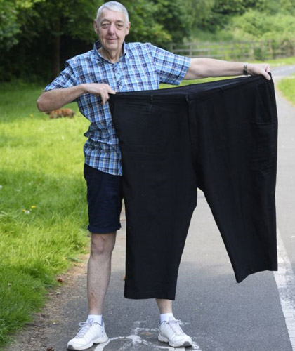 Британец сбросил 120 кг благодаря словам жены