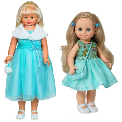 Стильные и реалистичные куклы фабрики Весна