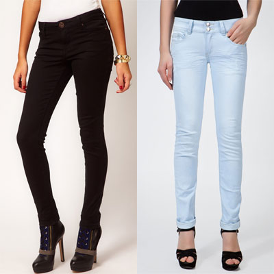 Как носить джинсы с низкой посадкой