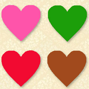 Тест: Выбери сердце и узнай как проведешь День святого Валентина