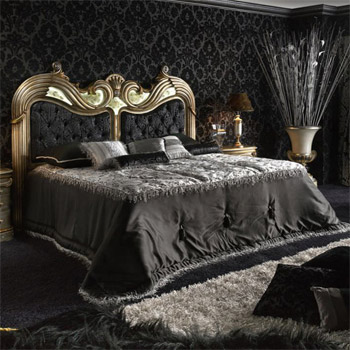 Спальня в черном цвете - креативно или мрачно?