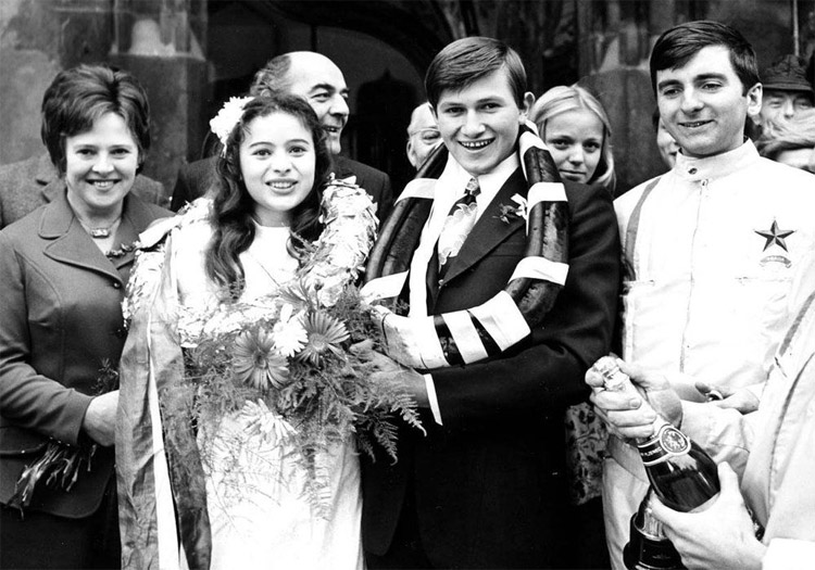 Свадьба Либуше Шафранковой и Йозефа Абрхама