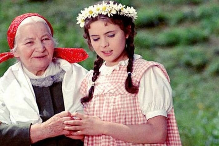 Кадр из фильма «Бабушка» с Либуше Шафранковой