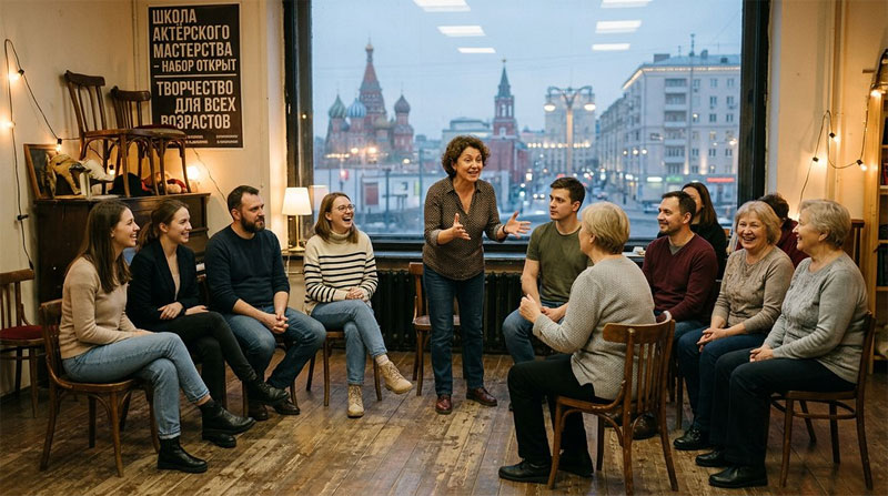 Новости образования и творчества: почему курсы актерского мастерства набирают популярность среди москвичей всех возрастов