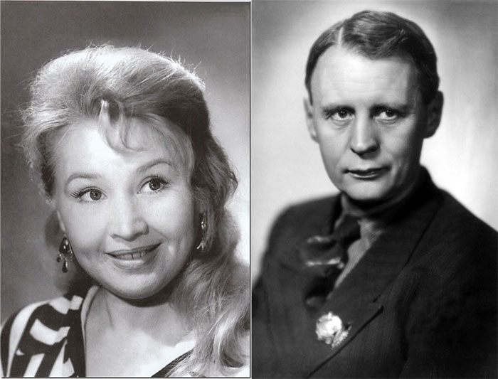 Екатерина Савинова и Иван Пырьев