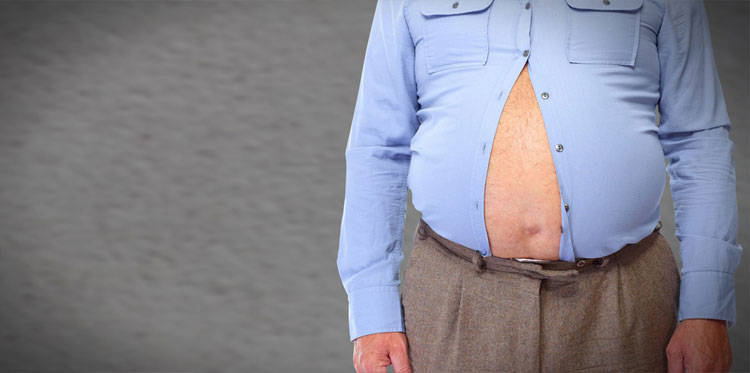 Жирный мужчина женщине не по вкусу