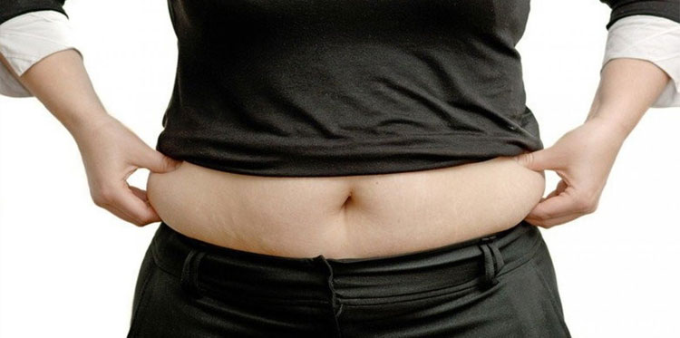 Стресс увеличивает жировые отложения на животе
