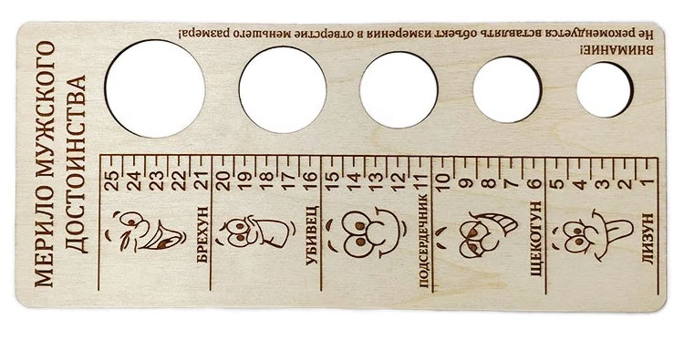 Размер мужского достоинства можно узнать за 60 секунд!
