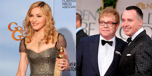 Элтон Джон назвал Мадонну ярмарочной стриптизершей