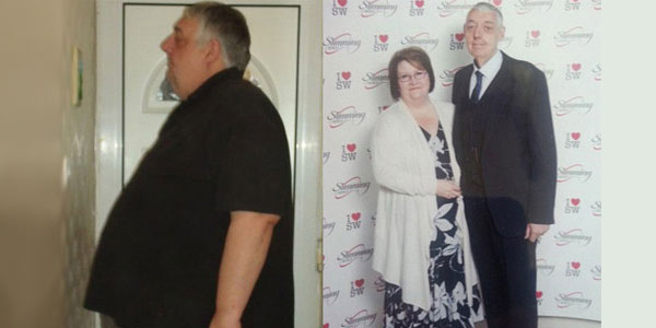 Британец сбросил 120 кг благодаря словам жены