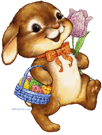 Пасхальный кролик картинка