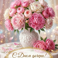 с днем дочери открытки красивые пожеланиями