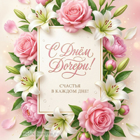 скачать картинку с днем дочери