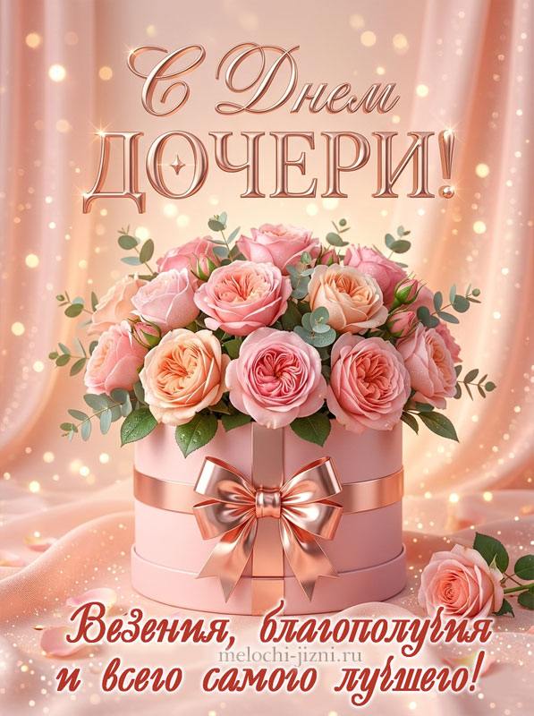 день дочери картинки красивые