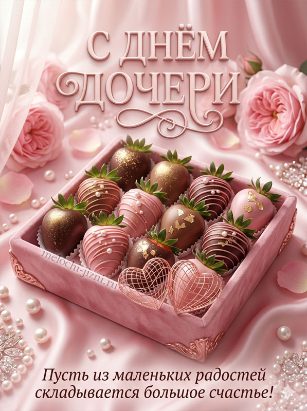 скачать красивую открытку с днем дочери