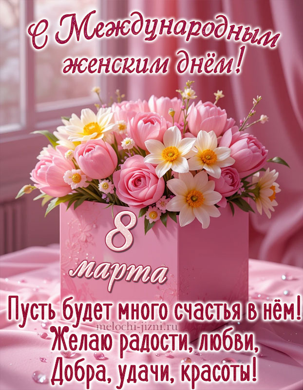 Международный день 8 марта картинка