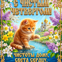 открытки с праздником чистый четверг