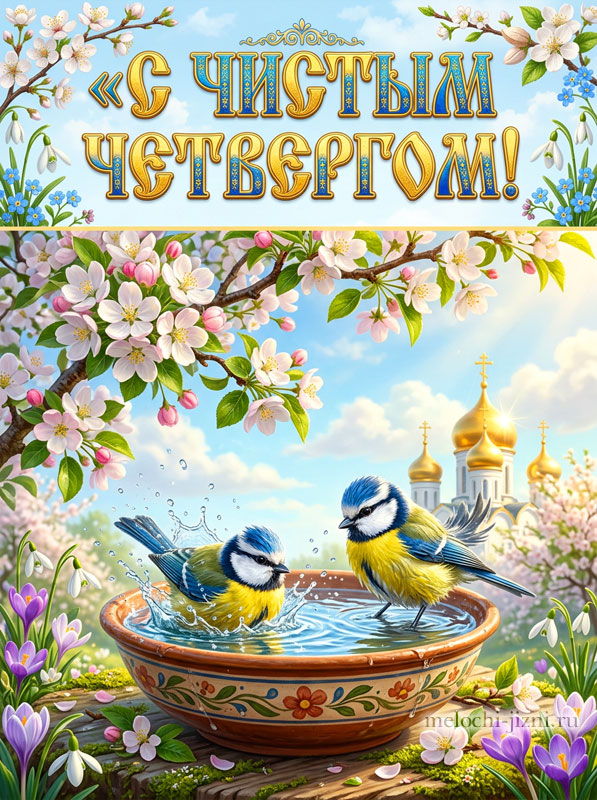 картинки про чистый четверг