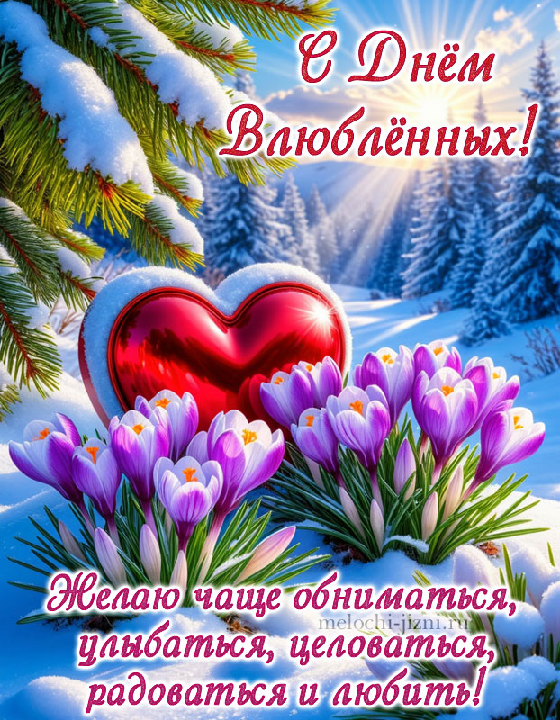 открытка с днем влюбленных поздравления всех
