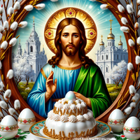 пасха картинка с Христом