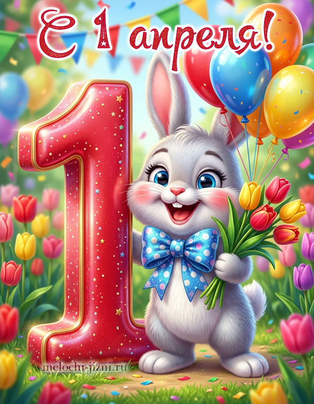 открытки с 1 апреля красивые бесплатно