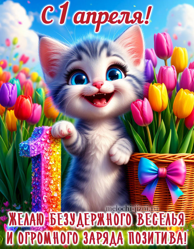открытки с 1 апреля прикольные скачать