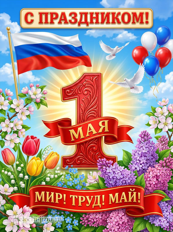 поздравление с 1 мая картинки прикольные скачать