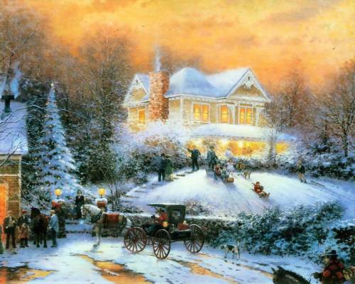 Обои Thomas Kinkade