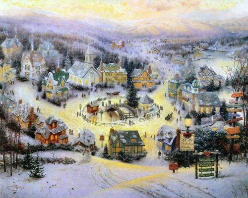 Обои Thomas Kinkade