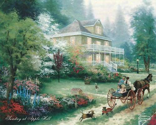 Обои Thomas Kinkade