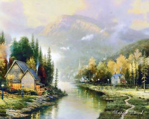 Обои Thomas Kinkade