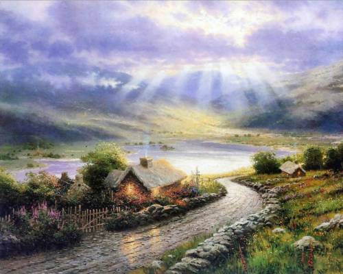 Обои Thomas Kinkade