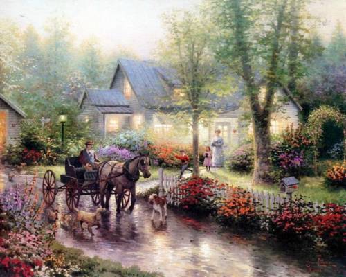 Обои Thomas Kinkade