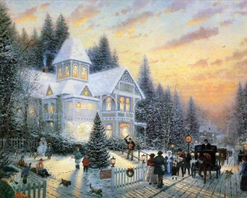 Обои Thomas Kinkade