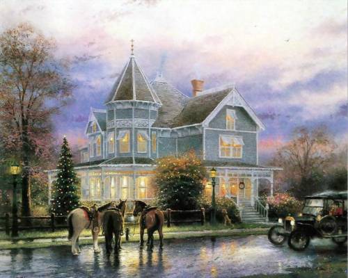 Обои Thomas Kinkade