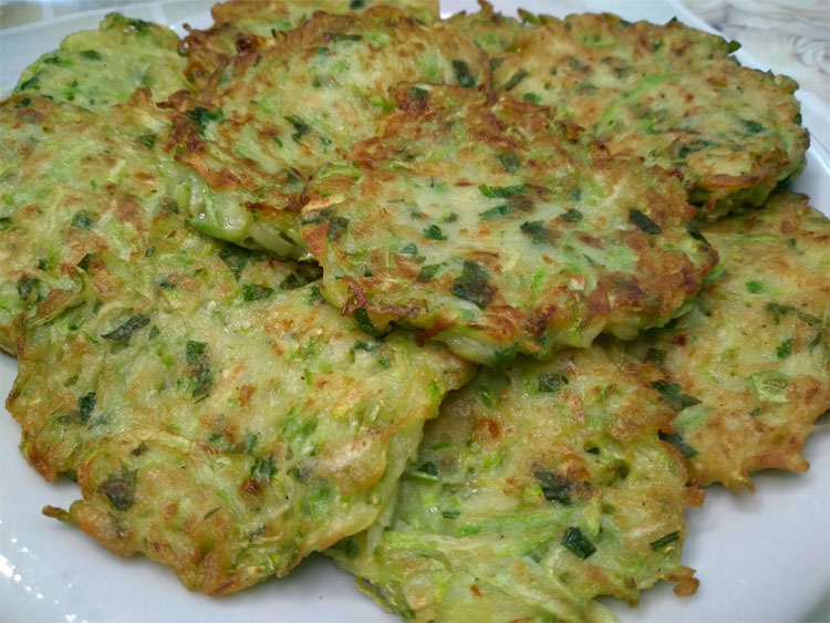 Оладьи из кабачков
