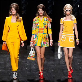 Модные тенденции сезона весна – лето 2013: желтый цвет