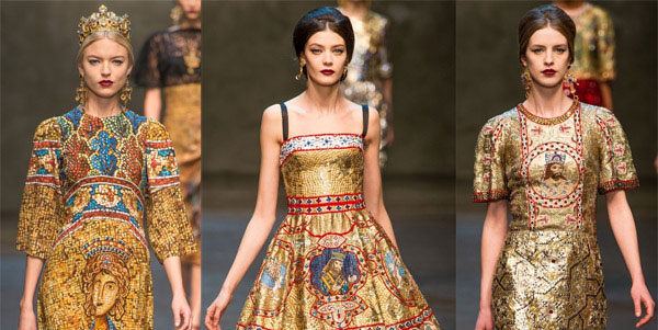 Коллекция от Dolce & Gabbana для сезона осень – зима 2013/2014