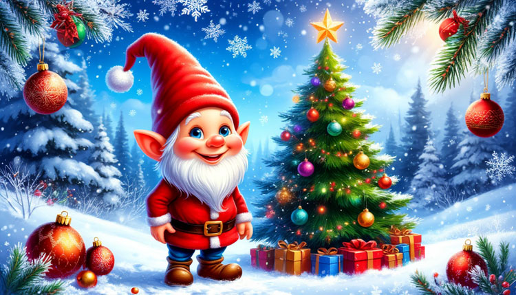 Заморский гость - новогодний сценарий для детей 4-5 лет