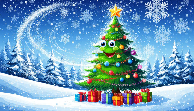 Елочкин сон - новогодний сценарий для детей младшей и средней группы