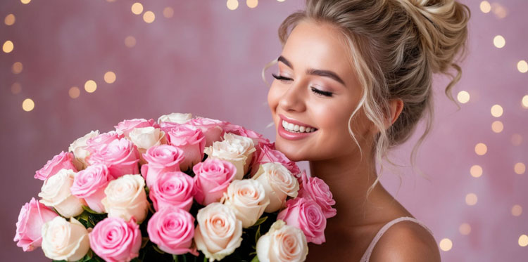Какие цветы преподнести в подарок девушке?
