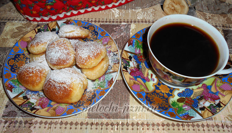 Пончики на сгущенке