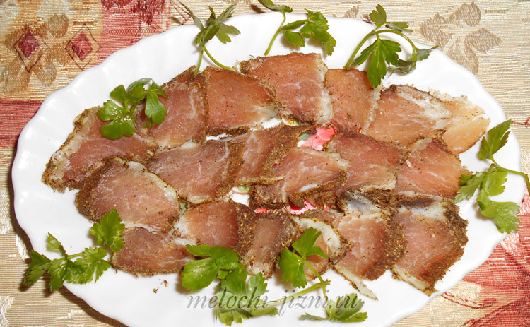 Вяленое мясо в домашних условиях