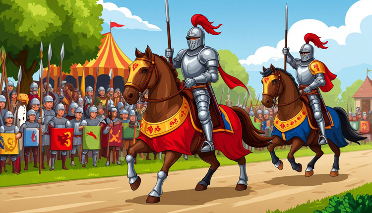 Рыцарский турнир – конкурсно - игровая программа к Дню защитника Отечества