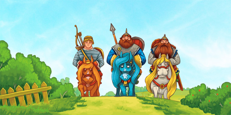 Тридцать три богатыря - сценарий к Дню Защитников Отечества для детей 5-6 лет