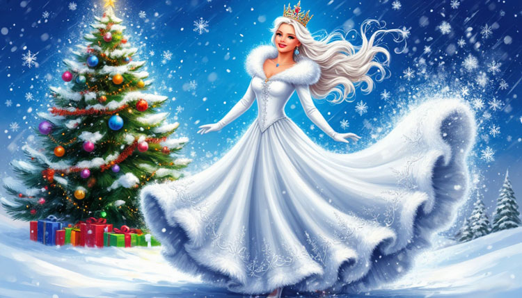 Сказочный снегопад - новогоднее представление для детей младшего школьного возраста