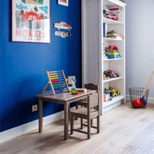 Дизайн для синей детской: цвета-компаньоны, оформление, декор