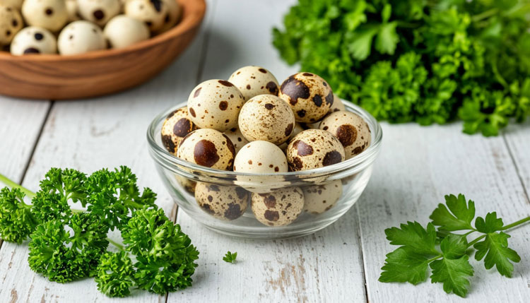 Маски для лица из перепелиных яиц